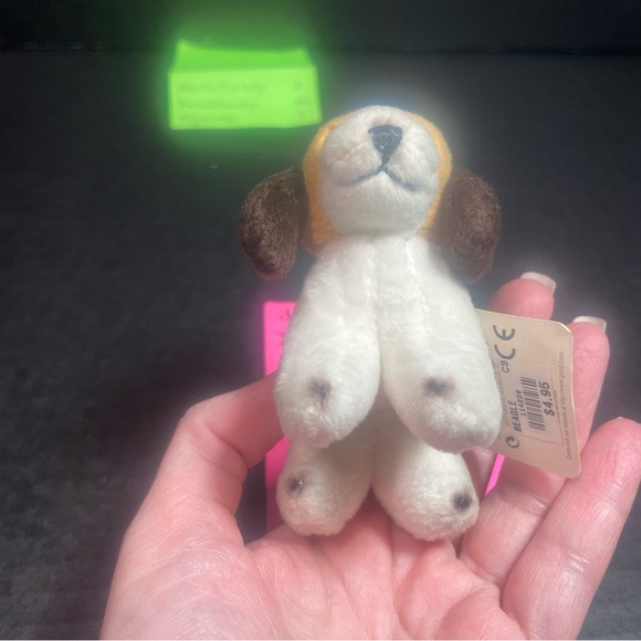 Vintage NWT GUND LITTLEBITS Beagle 3” plush - Picture 7 of 16